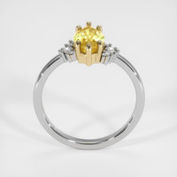 2.11 Ct. Yellow Sapphire Ring, 14K Yellow & White 3