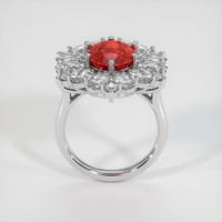 4.26 Ct. Ruby Ring, Platinum 950 3