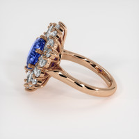 3.49 Ct. Sapphire Ring, 14K Rose Gold 4
