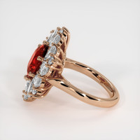 4.10 Ct. Ruby Ring, 14K Rose Gold 4