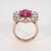 4.88 Ct. Sapphire Ring, 18K Rose Gold 3