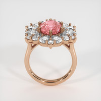 4.50 Ct. Sapphire Ring, 18K Rose Gold 3