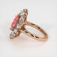 4.50 Ct. Sapphire Ring, 18K Rose Gold 4