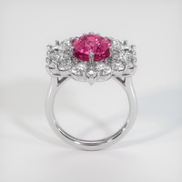 4.88 Ct. Sapphire Ring, 14K White Gold 3