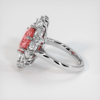 4.50 Ct. Sapphire Ring, 14K White Gold 4