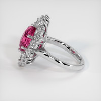 4.88 Ct. Sapphire Ring, 18K White Gold 4