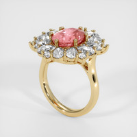 4.50 Ct. Sapphire Ring, 14K Yellow Gold 2