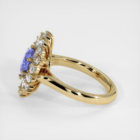 2.57 Ct. Sapphire Ring, 18K Yellow Gold 4