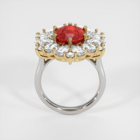 Ruby Ring 4.26 Ct., 14K Yellow White Preview