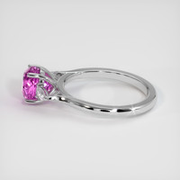 2.02 Ct. Sapphire Ring, 18K White Gold 4
