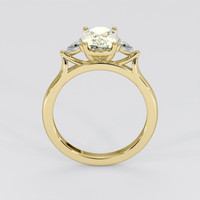 1.96 Ct. Yellow Sapphire Ring, 14K Yellow Gold 3