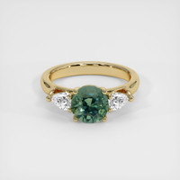 2.03 Ct. Sapphire Ring, 14K Yellow Gold 1