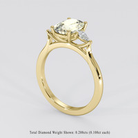 1.96 Ct. Yellow Sapphire Ring, 18K Yellow Gold 2