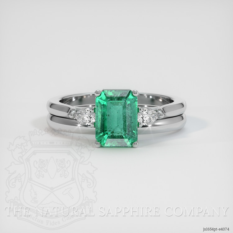 Emerald Ring 1.83 Ct. Platinum 950 | The Natural Emerald Company