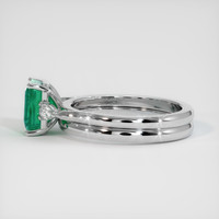 1.83 Ct. Emerald Ring, Platinum 950 4