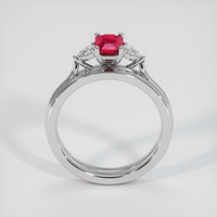 1.03 Ct. Ruby Ring, Platinum 950 3