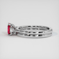 1.03 Ct. Ruby Ring, Platinum 950 4