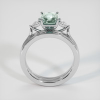 2.60 Ct. Bi Color Sapphire Ring, Platinum 950 3