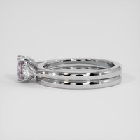 0.62 Ct. Pink Sapphire Ring, Silver 4