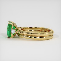 1.89 Ct. Emerald Ring, 18K Yellow Gold 4