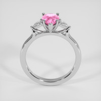 1.38 Ct. Pink Sapphire Ring, Platinum 950 3