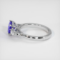 1.06 Ct. Sapphire Ring, 18K White Gold 4