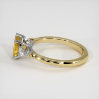 1.27 Ct. Gemstone Ring, 14K White & Yellow 4