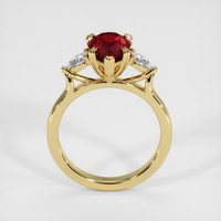 2.56 Ct. Ruby Ring, 14K Yellow Gold 3
