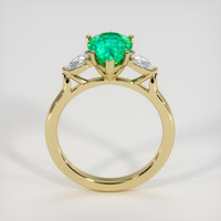 1.69 Ct. Emerald Ring, 18K Yellow Gold 3