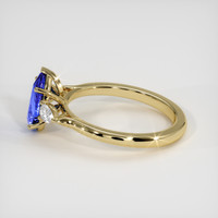 1.86 Ct. Blue Sapphire Ring, 18K Yellow Gold 4