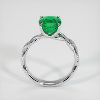 2.32 Ct. Emerald Ring, Platinum 950 3