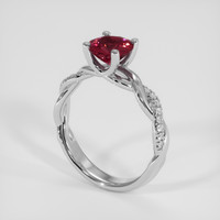 1.52 Ct. Gemstone Ring, Platinum 950 2