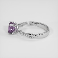 2.59 Ct. Purple Sapphire Ring, Platinum 950 4