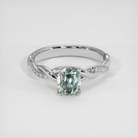 1.20 Ct. Sapphire Ring, Platinum 950 1