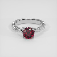1.52 Ct. Gemstone Ring, 14K White Gold 1