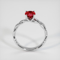 1.06 Ct. Ruby Ring, 14K White Gold 3