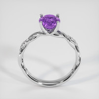 1.86 Ct. Bi Color Sapphire Ring, 14K White Gold 3