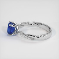 1.54 Ct. Sapphire Ring, 14K White Gold 4