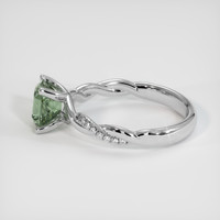 1.42 Ct. Sapphire Ring, 14K White Gold 4