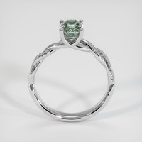 1.20 Ct. Sapphire Ring, 14K White Gold 3