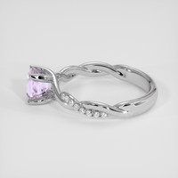 1.04 Ct. Purple Spinel Ring, 18K White Gold 4