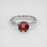 1.90 Ct. Gemstone Ring, 18K White Gold 1