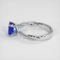 1.53 Ct. Sapphire Ring, 18K White Gold 4