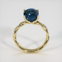 5.00 Ct. Bi Color Sapphire Ring, 14K Yellow Gold 3