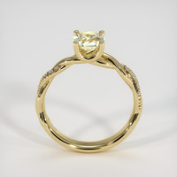 1.03 Ct. Bi Color Sapphire Ring, 14K Yellow Gold 3