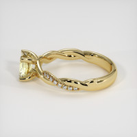 1.03 Ct. Bi Color Sapphire Ring, 14K Yellow Gold 4