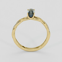 1.71 Ct. Bi Color / Parti Sapphire Ring, 14K Yellow Gold 3