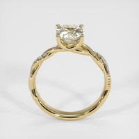 1.99 Ct. Bi Color Sapphire Ring, 18K Yellow Gold 3