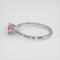 1.23 Ct. Pink Sapphire Ring, Platinum 950 4