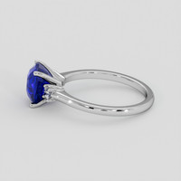2.58 Ct. Blue Sapphire Ring, Platinum 950 4